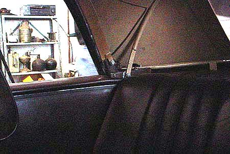 Mercedes Benz W111 coupe conversion  differences interior rear seat